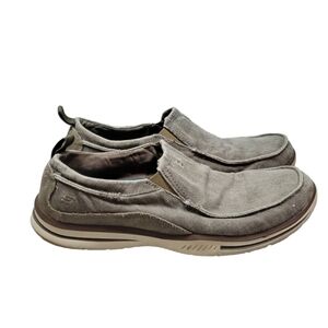 Skechers Mens Relaxed fit Air Cooled Memory foam Loafer Slip on shoes sz 8